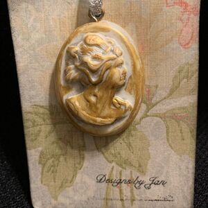 Hand Crafted Painted Pendant